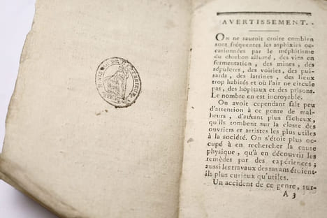 Instruction sur le traitement des asphyxiés par les gaz méphitiques, des noyés, etc. PORTAL, Antoine