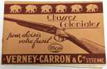 Chasses coloniales. VERNEY-CARRON & CIE