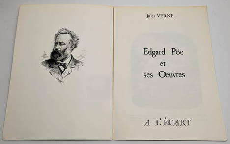 Edgard Pöe et ses Oeuvres. VERNE, Jules