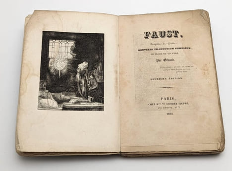 Faust, tragédie de Goëthe : nouvelle traduction complète, en prose et en vers, par Gérard. GOETHE, Johann Wolfgang von | NERVAL, Gérard de ...