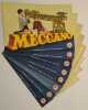 Lot de 8 manuels d'instructions. MECCANO