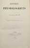 ?Lettres physiologiques. Première édition française de l'auteur. ?VOGT, Carl