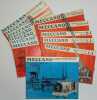 Lot de 13 manuels d'instructions pour boîtes. MECCANO