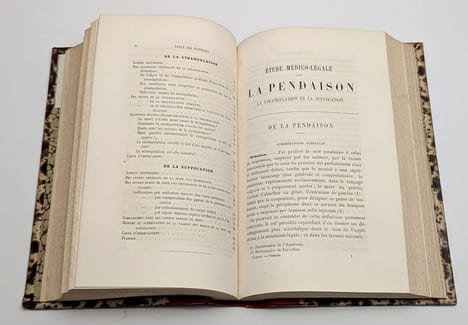 Étude médico-légale sur l'avortement... [Suivi de ] Étude médico-légale sur la pendaison, la strangulation et la suffocation. TARDIEU, Ambroise