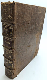 Histoire de l'Académie Royale des Sciences Année MDCCLX