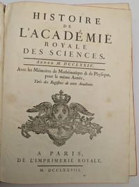 Histoire de l'Académie Royale des Sciences Année 1774