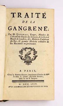 Traité de la gangrène. QUESNAY, François
