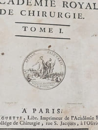 Recueil des pièces qui ont concouru pour le prix de l'Académie Royale de Chirurgie. Tome I