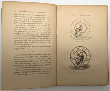 Histoire générale de la vélocipédie Préface de Jean Richepin