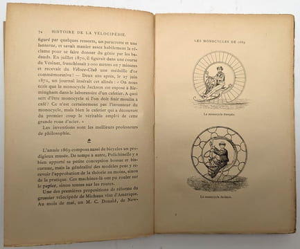 Histoire générale de la vélocipédie Préface de Jean Richepin. BAUDRY DE SAUNIER, Louis