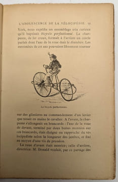 Histoire générale de la vélocipédie Préface de Jean Richepin. BAUDRY DE SAUNIER, Louis