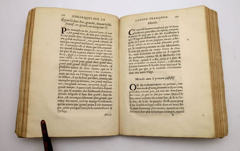 Remarques sur la langue françoise utiles à ceux qui veulent bien parler et bien escrire. VAUGELAS, Claude Favre de]