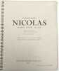 Liste des grands vins 1933. NICOLAS (Établissements); HUGO, Jean