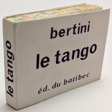 Le Tango. BERTINI, Gianni