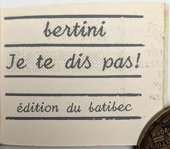 Je te dis pas !
