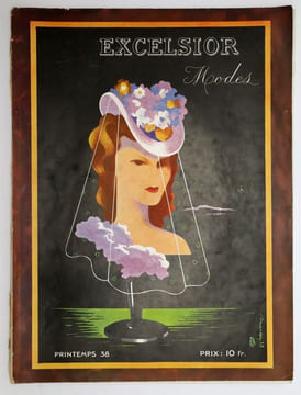 Excelsior Modes. EXCELSIOR MODES [1938 - n° 35 : PRINTEMPS] - Couverture de MARTON