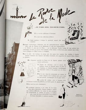 L'Art et la mode. L'ART ET LA MODE [1940/09] - Couverture de COSTET