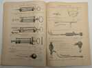 Instruments de chirurgie. NATTON, P. | BRODARD, H.  Succr
