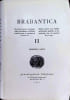 Brabantica Receuil de travaux de g&eacute;n&eacute;alogie , d'heraldique et d'histoire familiale pour la province de Brabant , bundel werken over ...