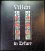 Villen in Erfurt  Hauser und Ihre Geschichte  band 1 - 4  (4 volumes complete). Menzel Ruth und Eberhard