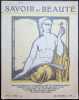 SAVOIR et BEAUTE Revue Mensuelle 4me ann&eacute;e nr 8 aout 1924. 