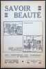 SAVOIR et BEAUTE Revue Mensuelle 16 me ann&eacute;e n&deg; 4 avril1936. 
