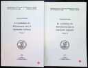Le vocabulaire du d&eacute;frichement dans la toponymie wallonne 2 tomes. Marine Willems