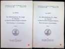 Les dénominations du visage en français et dan les autres langues romanes Etude sémantique et onomasiologique Volume 1 et 2. Jean Renson