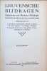 Leuvensche bijdragen, Tijdschrift voor Moderne Philologie gesticht door wijlen Ph. Colinet ( 1896 ) XVII de jaargang 1925. L. Goemans, C. Lecoutre, L. ...