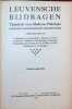 Leuvensche bijdragen, Tijdschrift voor Moderne Philologie  gesticht door wijlen Ph. Colinet ( 1896 )   XVIII de jaargang  1926 . L. Goemans, C. ...