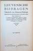 Leuvensche bijdragen, Tijdschrift voor Moderne Philologie gesticht door wijlen Ph. Colinet ( 1896 ) XXe jaargang - 1928. L. Goemans, C. Lecoutre, L. ...