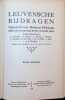 Leuvensche bijdragen, Tijdschrift voor Moderne Philologie gesticht door wijlen Ph. Colinet ( 1896 ) XXVIIe jaargang - 1935. L. Goemans, A. Carnoy, A. ...