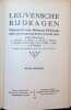 Leuvensche bijdragen, Tijdschrift voor Moderne Philologie  gesticht door wijlen Ph. Colinet ( 1896 )   XXVIIe jaargang  - 1935. L. Goemans,  A. ...