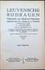 Leuvensche bijdragen, Tijdschrift voor Moderne Philologie  gesticht door wijlen Ph. Colinet ( 1896 )   XXXe jaargang  1938. A. Carnoy, K. A. Noyens,  ...