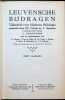Leuvensche bijdragen, Tijdschrift voor Moderne Philologie  opgericht door Ph. Colinet en L. Goemans   XXXIVe jaargang  1942. A. Carnoy,  H. De Vocht, ...