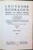 Leuvense bijdragen, Tijdschrift voor Moderne Philologie  opgericht door Ph. Colinet en L. Goemans   XXXVIIe jaargang  1947. A. Carnoy,  H. De Vocht, ...