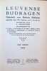 Leuvense bijdragen, Tijdschrift voor Moderne Philologie opgericht door Ph. Colinet en L. Goemans XXXIXe jaargang 1949. A. Carnoy, H. De Vocht, J. Van ...