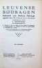 Leuvense bijdragen, Tijdschrift voor Moderne Philologie opgericht door Ph. Colinet en L. Goemans XLVe jaargang 1955. A. Carnoy, H. De Vocht, J. Van de ...