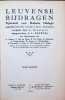 Leuvense bijdragen, Tijdschrift voor Moderne Filologie opgericht door Ph. Colinet en L. Goemans voortgezet door L. Grootaers XLVIIIe jaargang 1959. A. ...