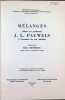 M&eacute;langes offerts au professeur J. L. Pauwels &agrave; l'occasion de son &eacute;m&eacute;ritat. Elie Nieuwborg