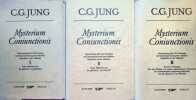 Mysterium Coniunctionis. Untersuchung über die Trennung und Zusammensetzung der seelischen Gegensätze in der Alchemie complet set 3 volumes. C.G. Jung