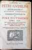 De jure novissimo libri sex. optima methodo accurate et erudite conscripti, additis harum vicinarumque regionum moribus. Gudelinus Petrus  ( Pierre ...