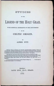 Studies on the Legend of the Holy Grail with especial reference to the hypothesis of its Celtic origin