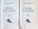 M&eacute;moires sur les biens&eacute;ances et les c&eacute;r&eacute;monies 4 volumes. S&eacute;raphin Couvreur