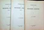 Introduction to Modern Chinese 3 volumes. A. G. De Bruin