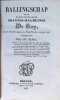 Ballingschap van den eerweirden heer Joannes Balduinus De Bay, naer de Fransche Guyane in Zuyd-Amerika ten jaere 1798. Felix De Pachtere
