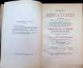 Catalogue des Miniatures et &eacute;maux : Collection du Comte Mimerel. Collectif