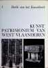 Kunstpratimonium van West-Vlaanderen 10 delige reeks compleet. Luc Devliegher