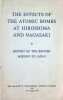 The effects of the Atomic Bombs at Hiroshima and Nagasaki. Collectif