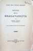 Notes sur la Bhagavadgita. Etienne Lamotte